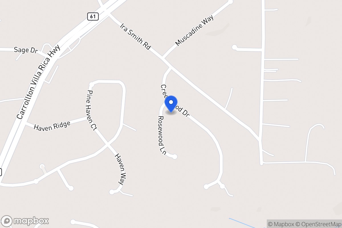 Map of 115 Creekwood Dr