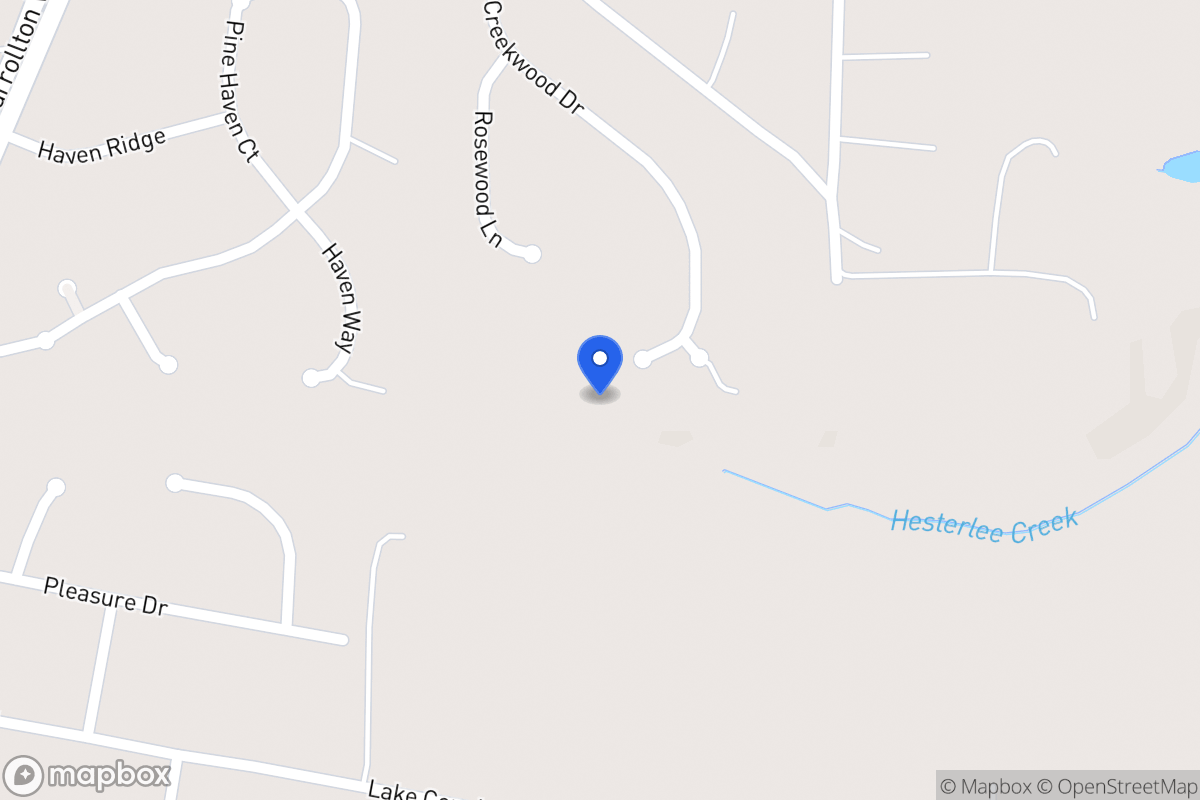 Map of 167 Creekwood Dr