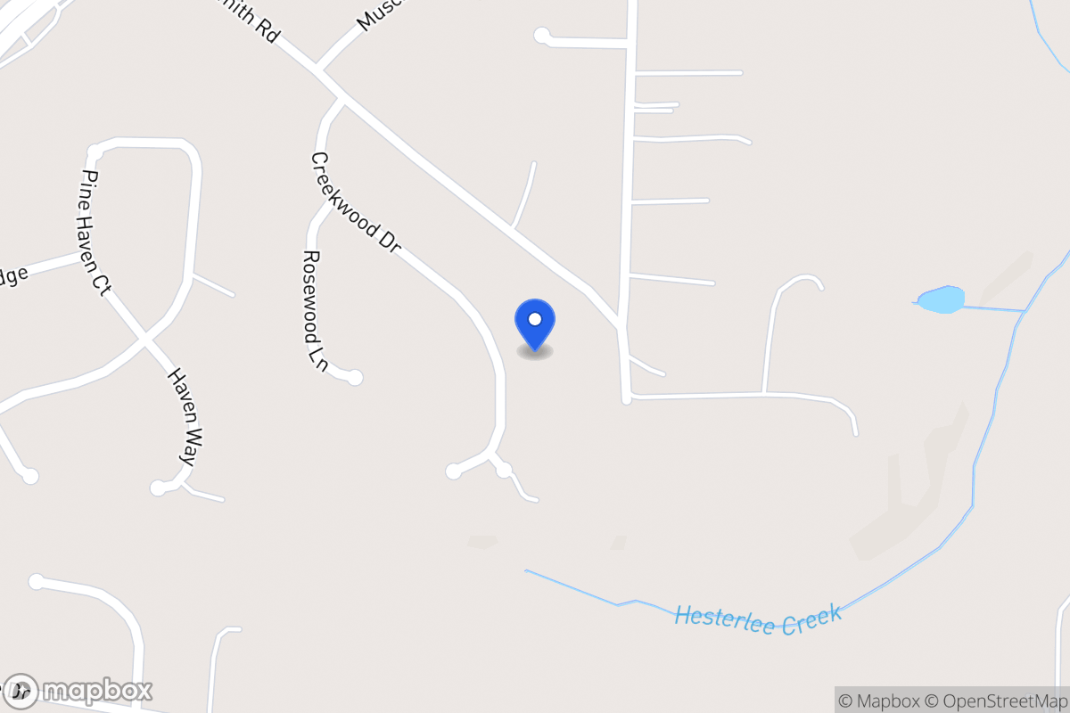 Map of 142 Creekwood Dr