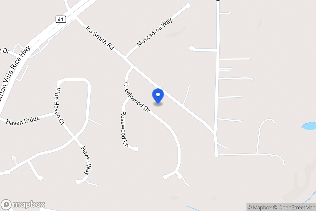 Map of 122 Creekwood Dr