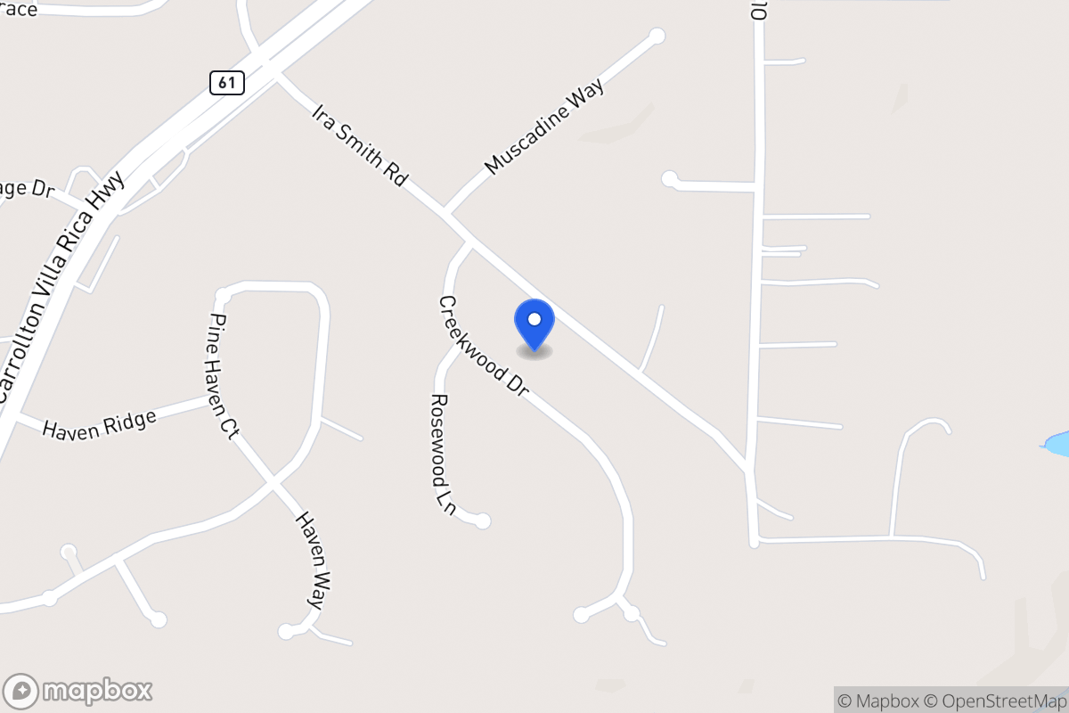 Map of 118 Creekwood Dr