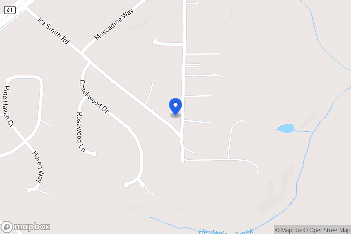Map of 208 Ira Smith Rd