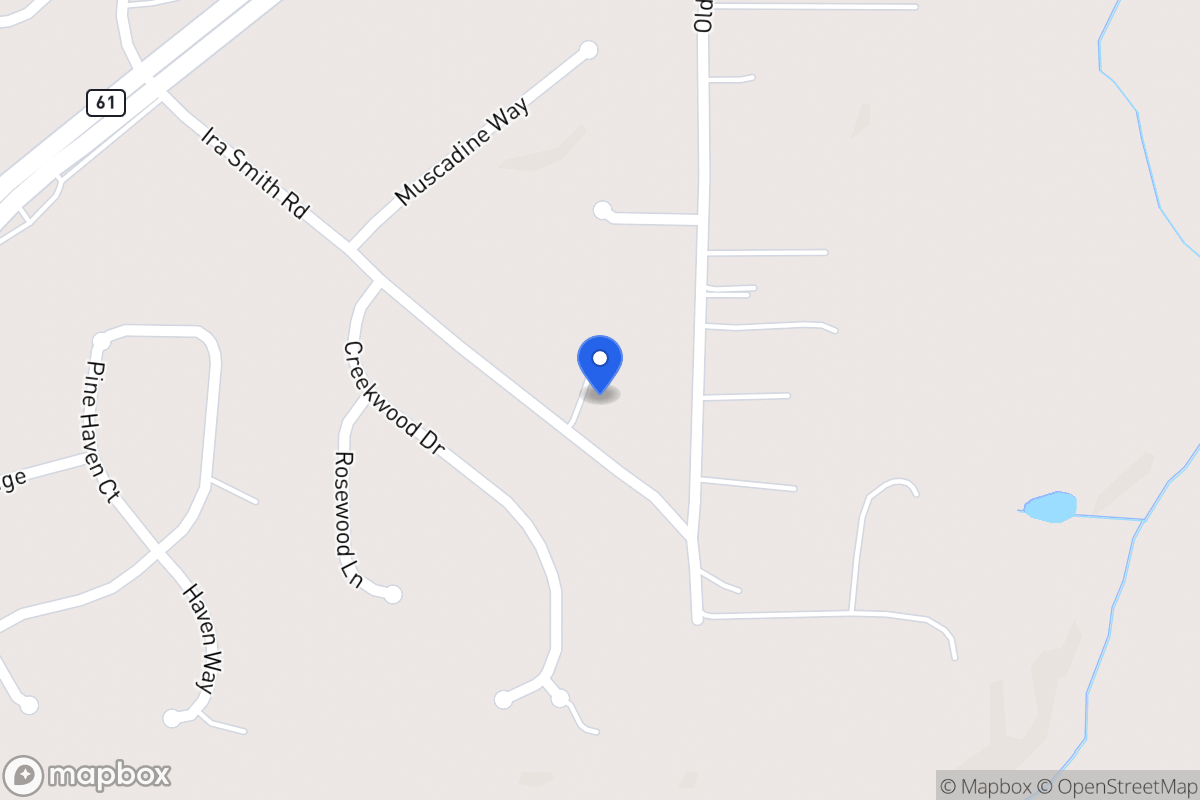 Map of 180 Ira Smith Rd