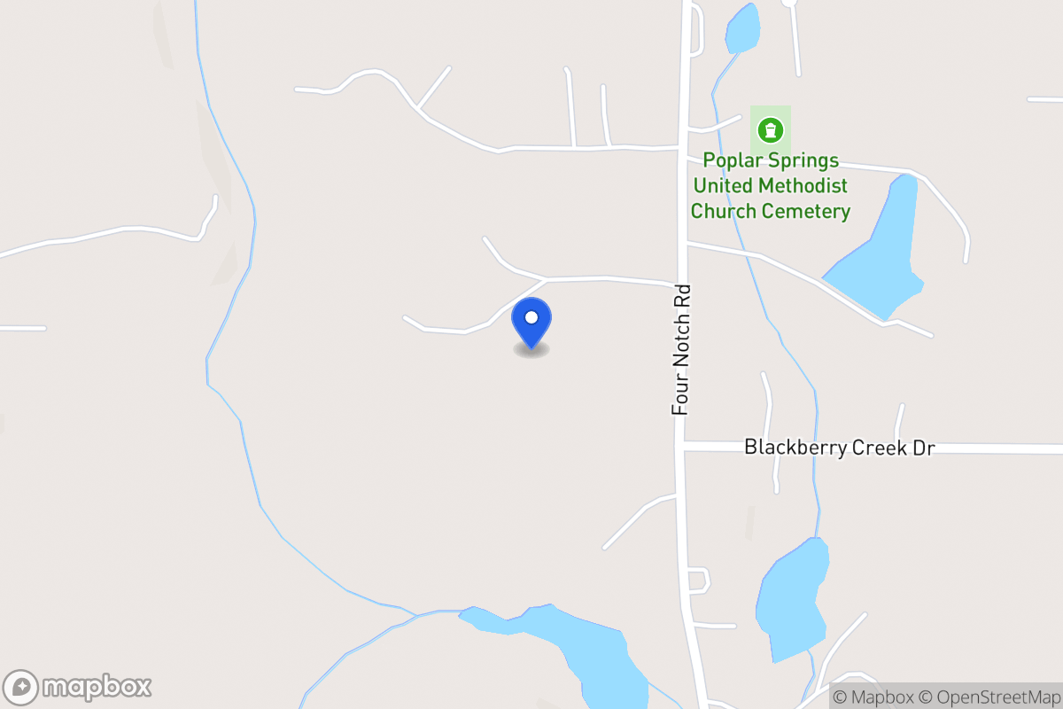 Map of Spring Wood Dr