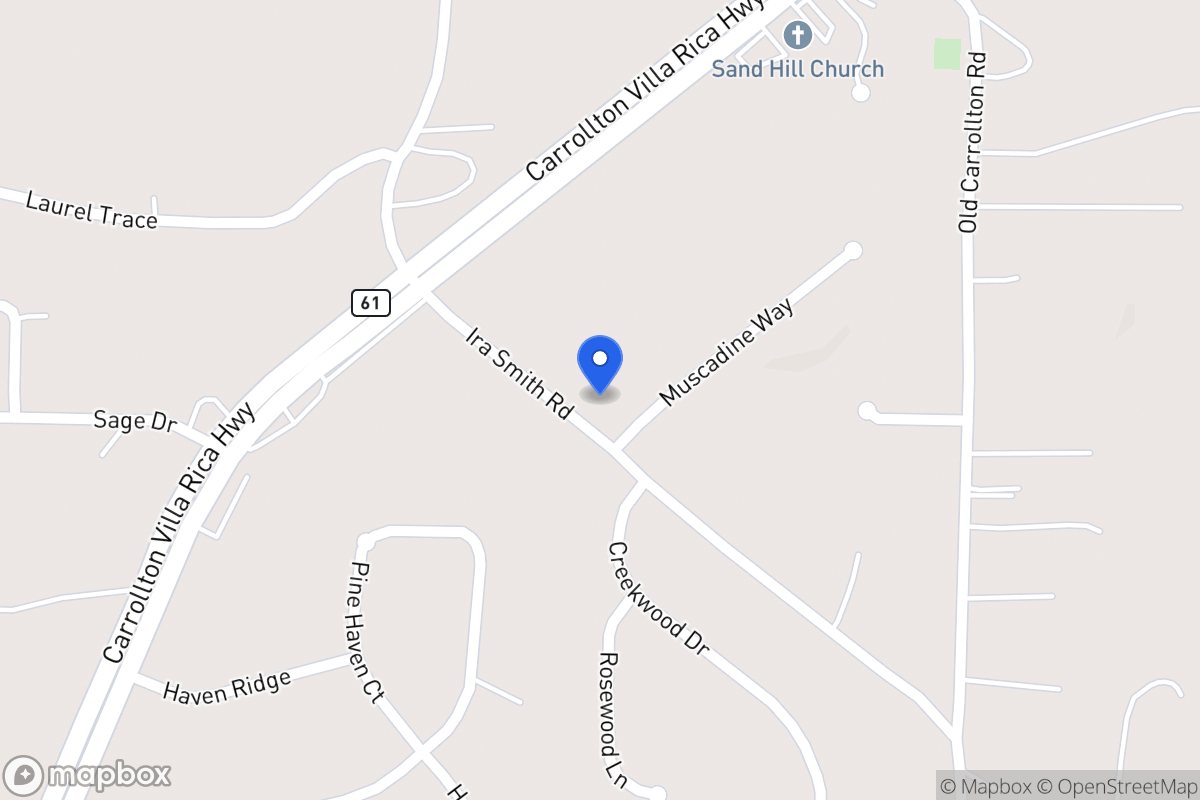 Map of 100 Muscadine Way