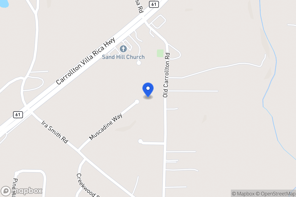 Map of 161 Muscadine Way