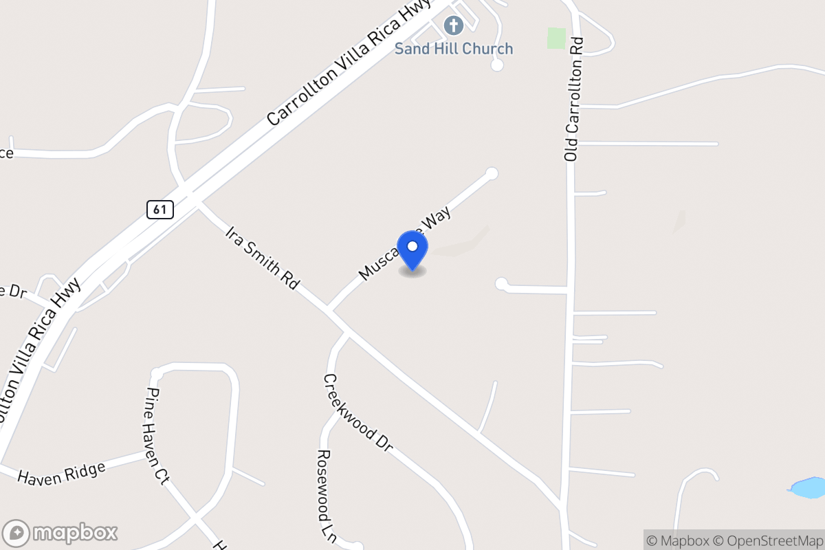 Map of 119 Muscadine Way