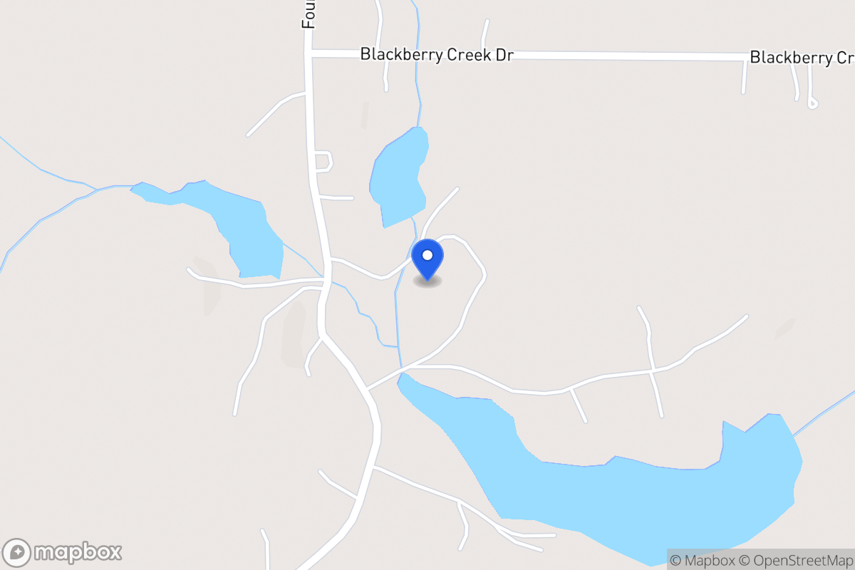 Map of 1811 Four Notch Rd