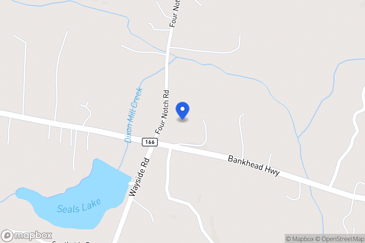 Map of 3304 E 166 Hwy