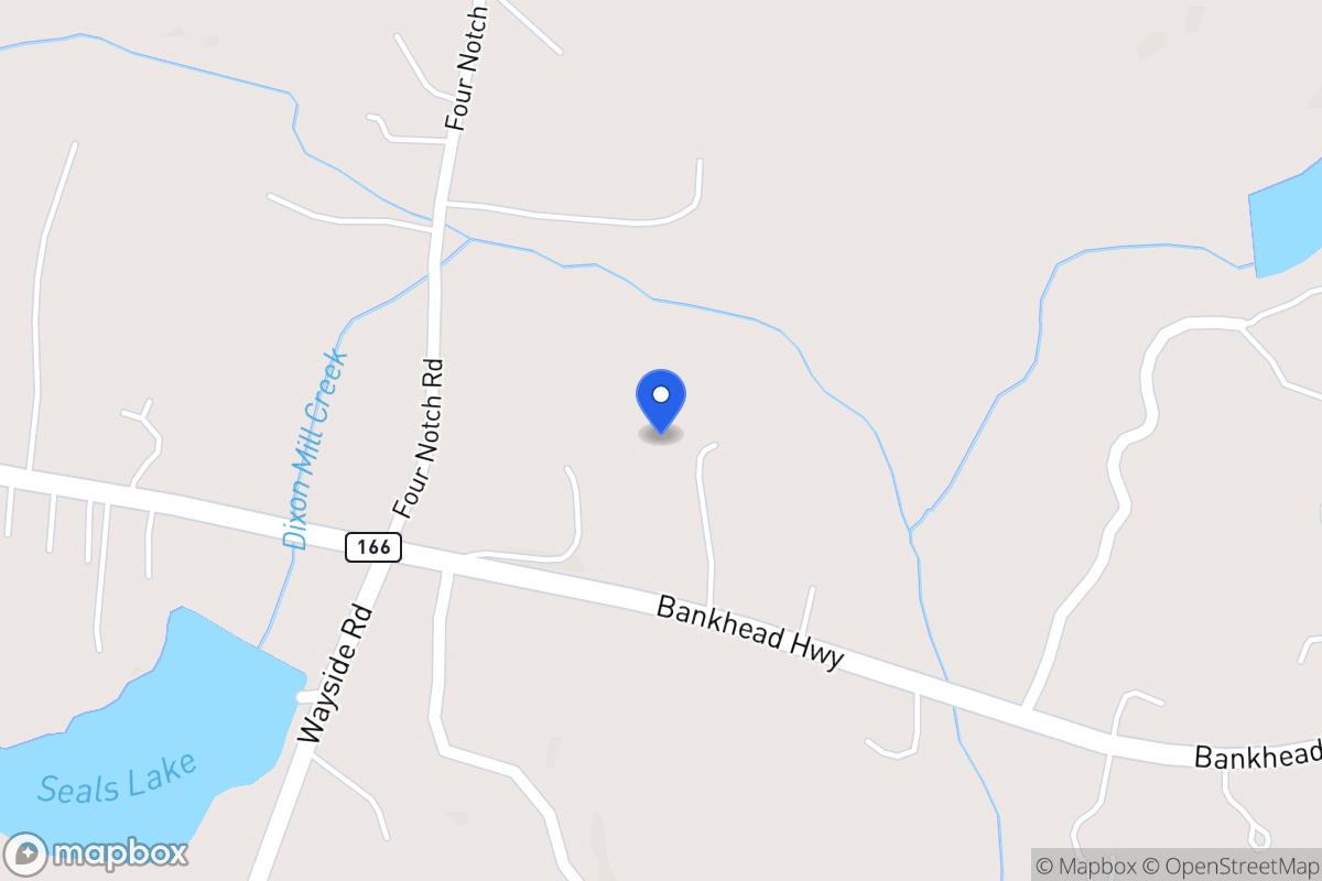Map of 3358 E 166 Hwy