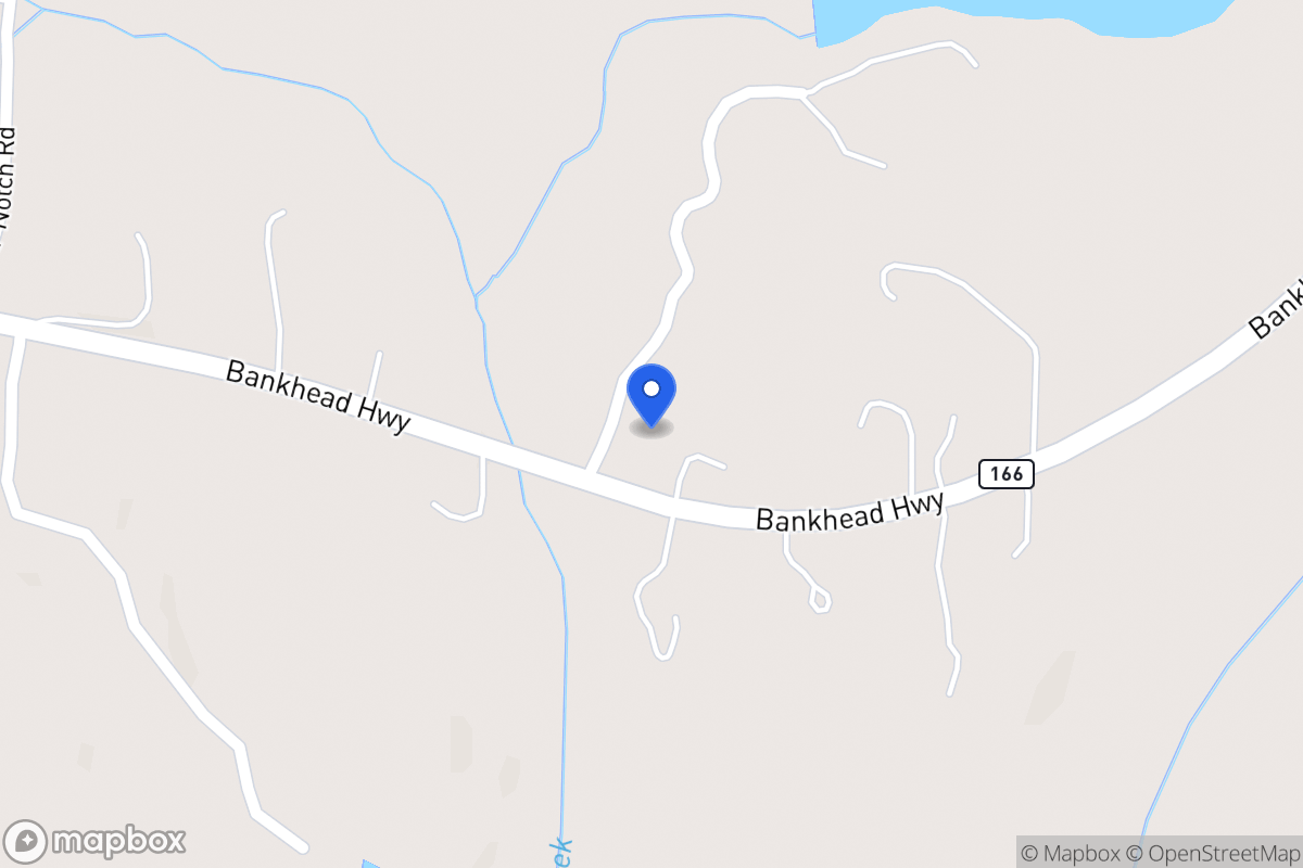 Map of 3482 E 166 Hwy