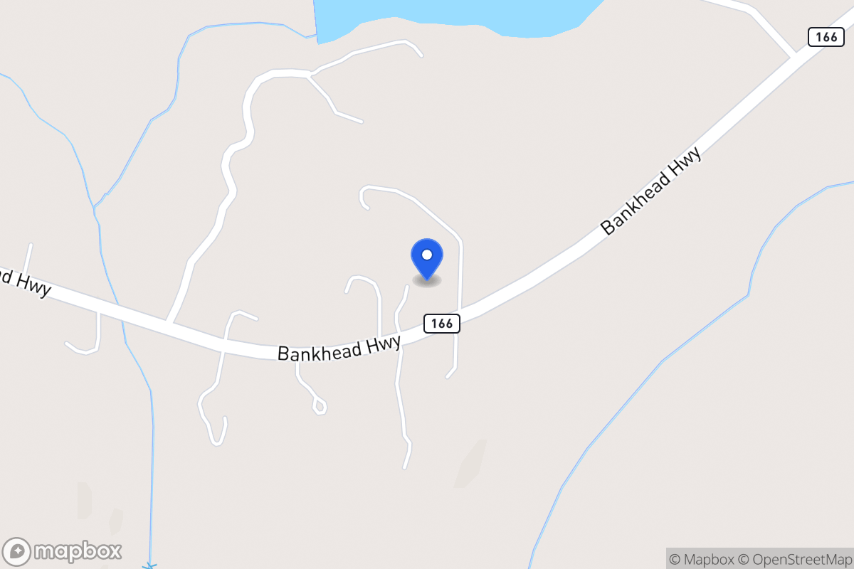 Map of 3600 E 166 Hwy