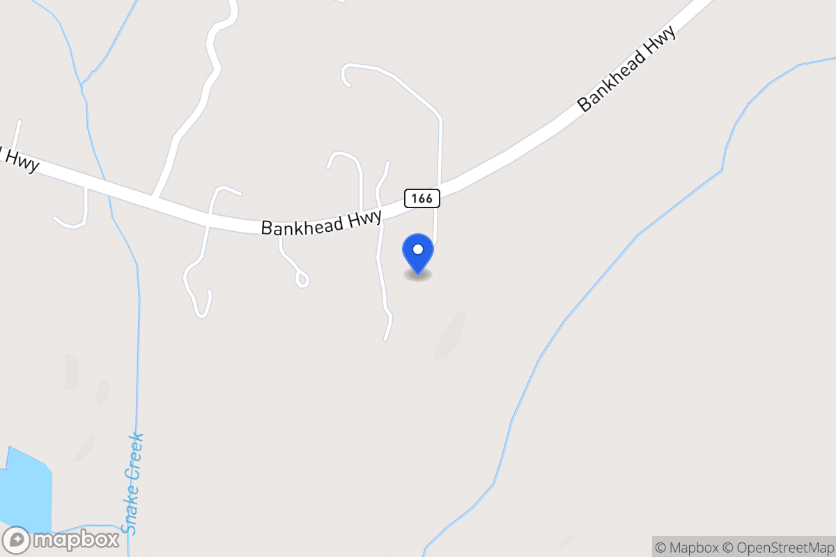 Map of 3613 E 166 Hwy