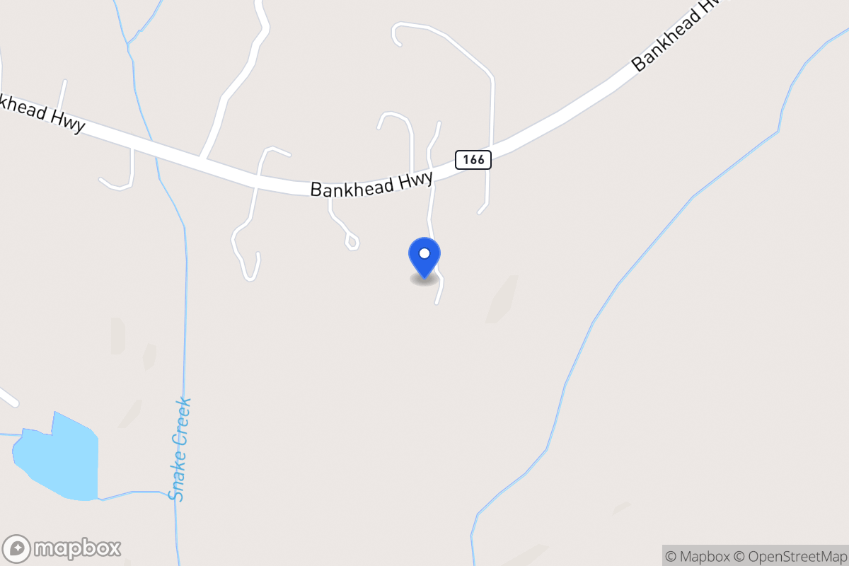 Map of 3591 E 166 Hwy