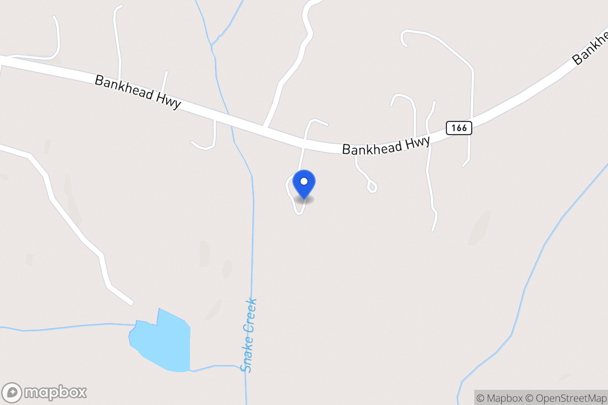Map of 3461 E 166 Hwy