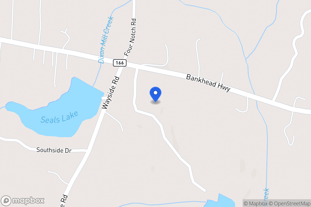 Map of 3315 E 166 Hwy