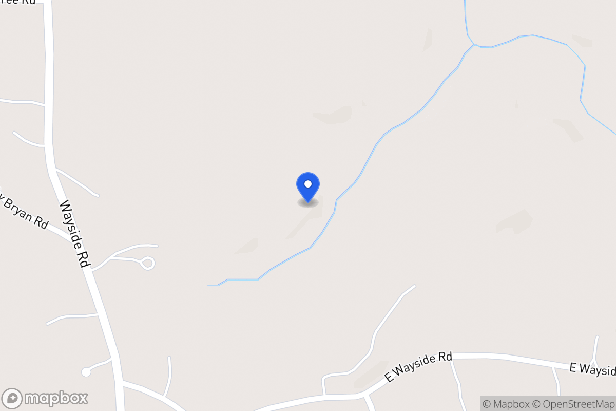 Map of 100 E Wayside Rd