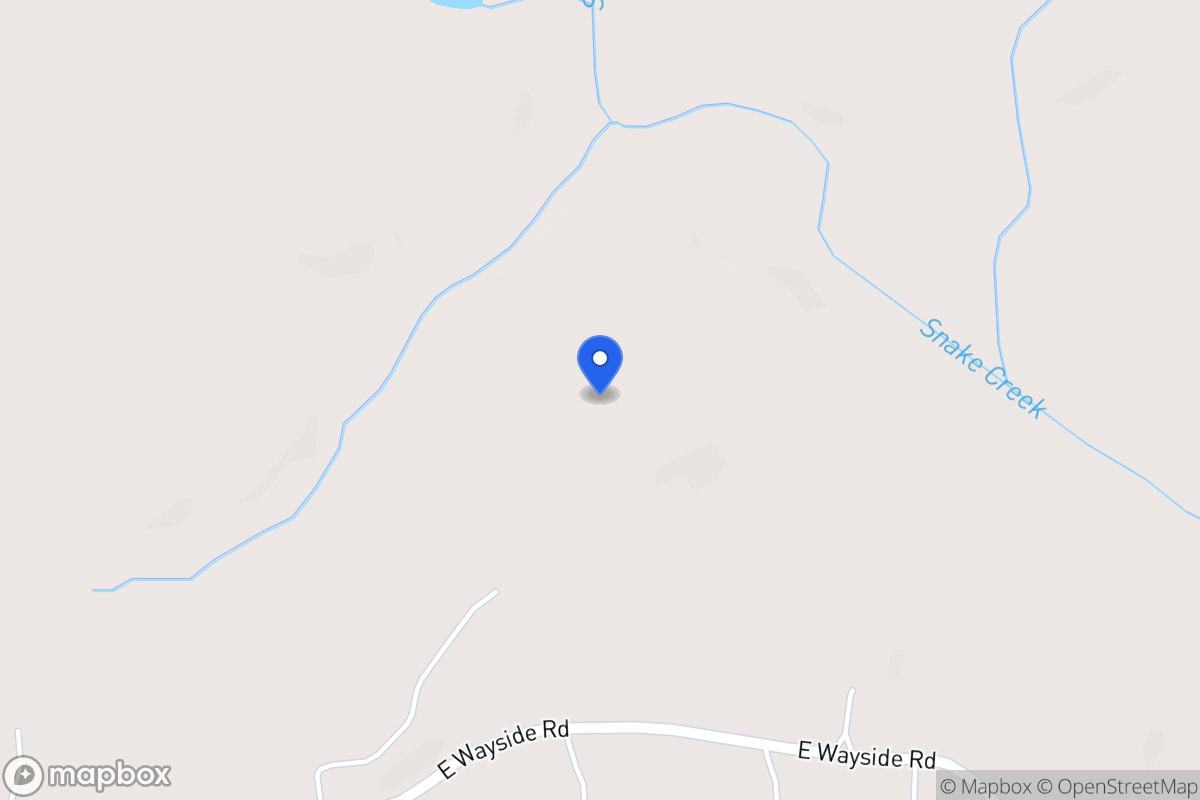 Map of E Wayside Rd
