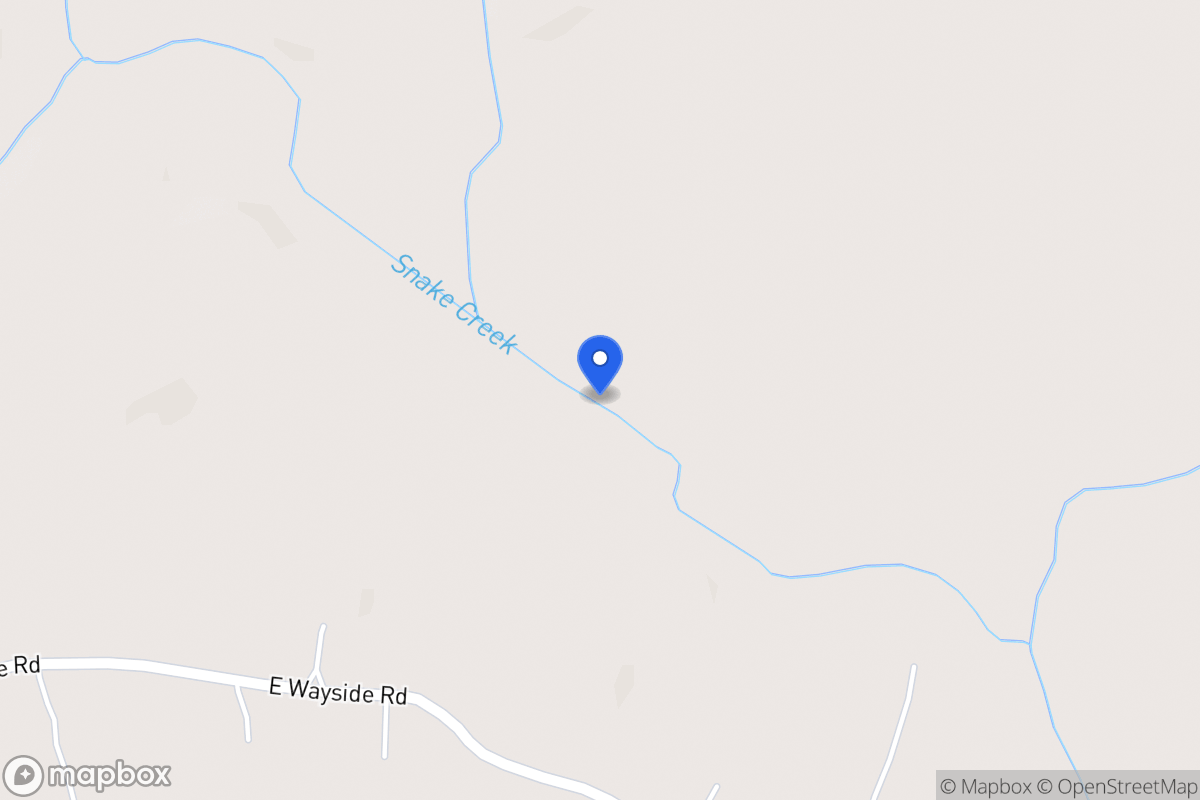 Map of 406 E Wayside Rd