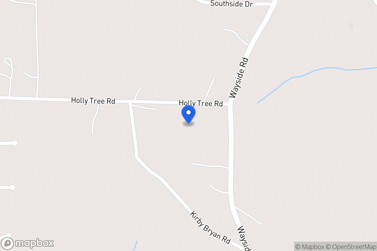 Map of 605 Holly Tree Rd