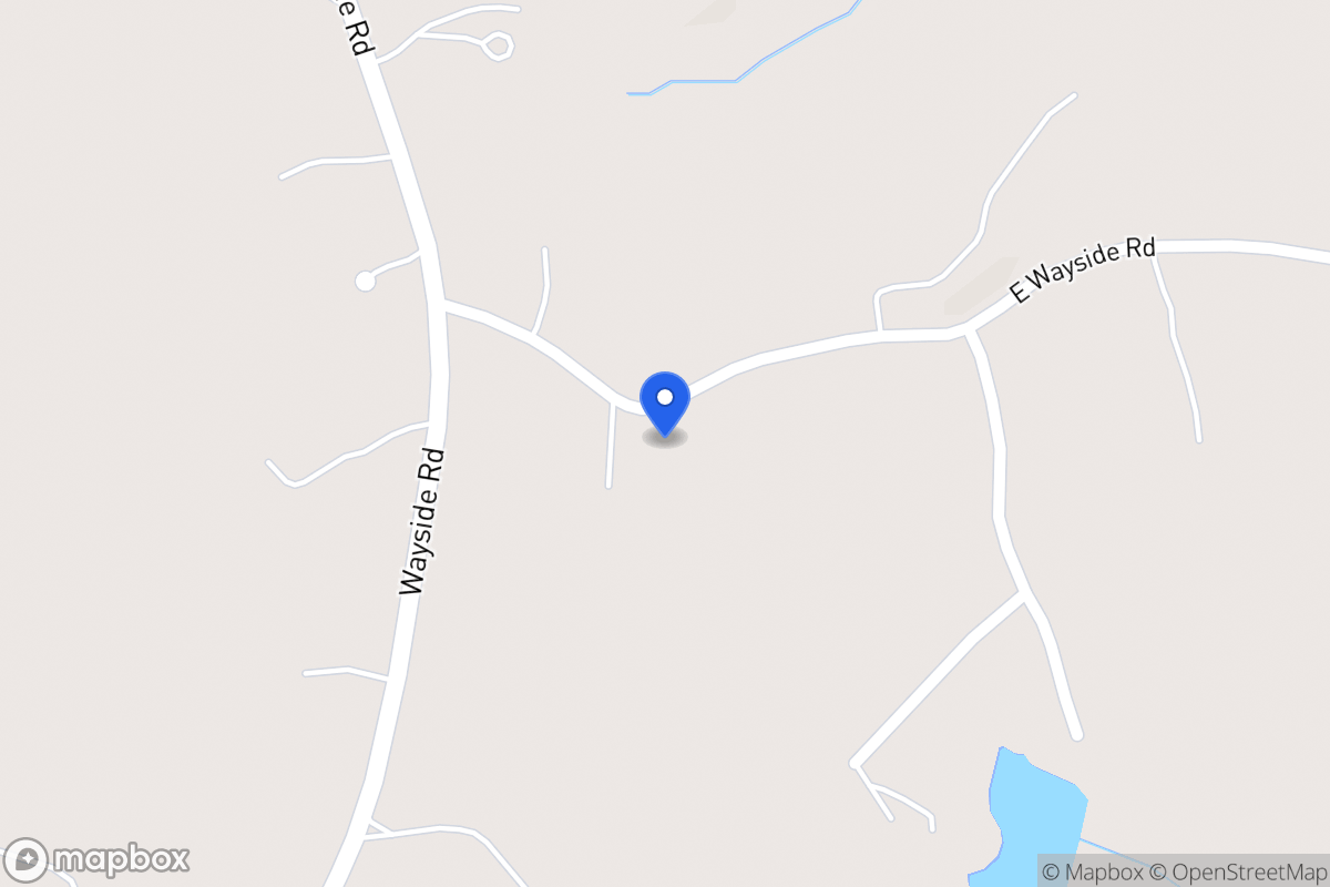 Map of 65 E Wayside Rd