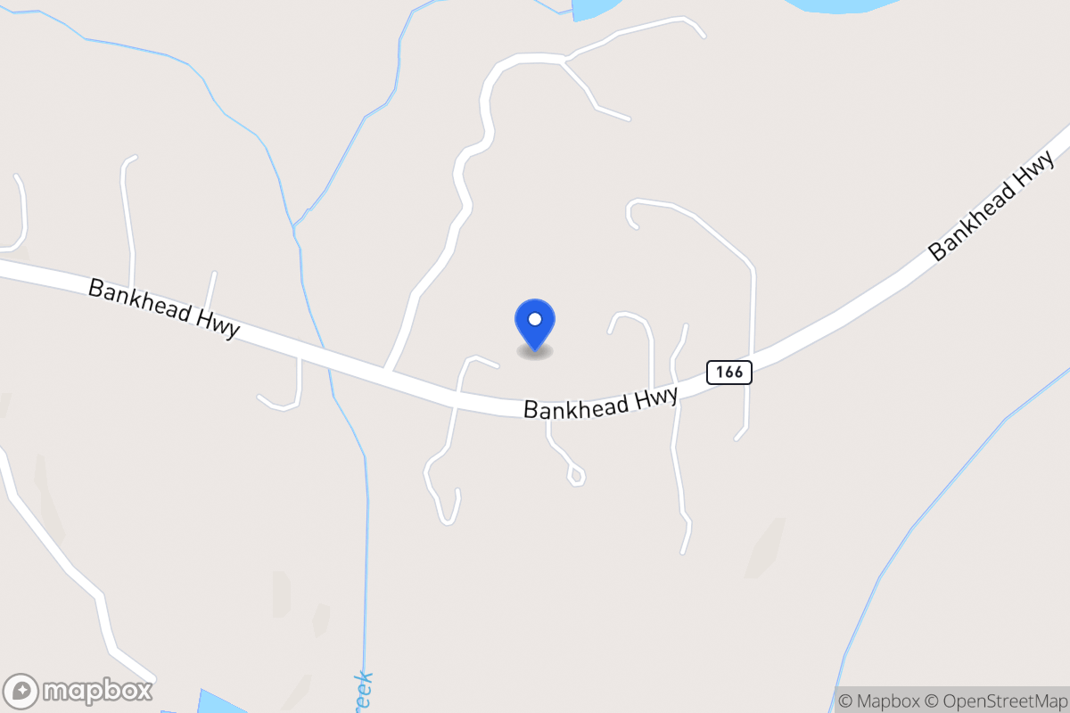 Map of 3526 E 166 Hwy
