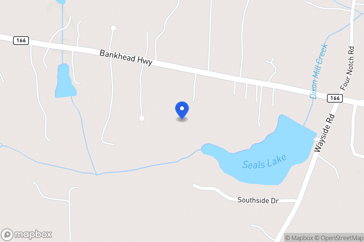 Map of 3117 E 166 Hwy