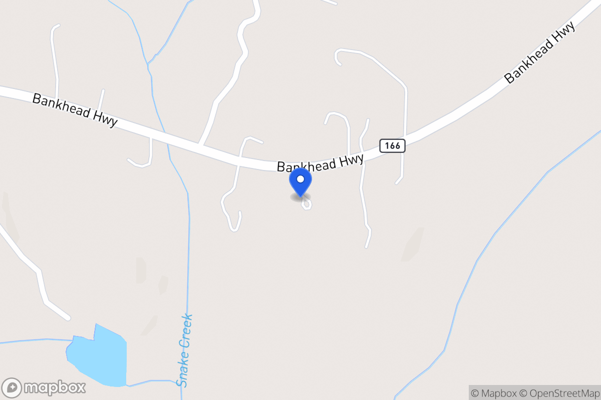 Map of 3533 E 166 Hwy