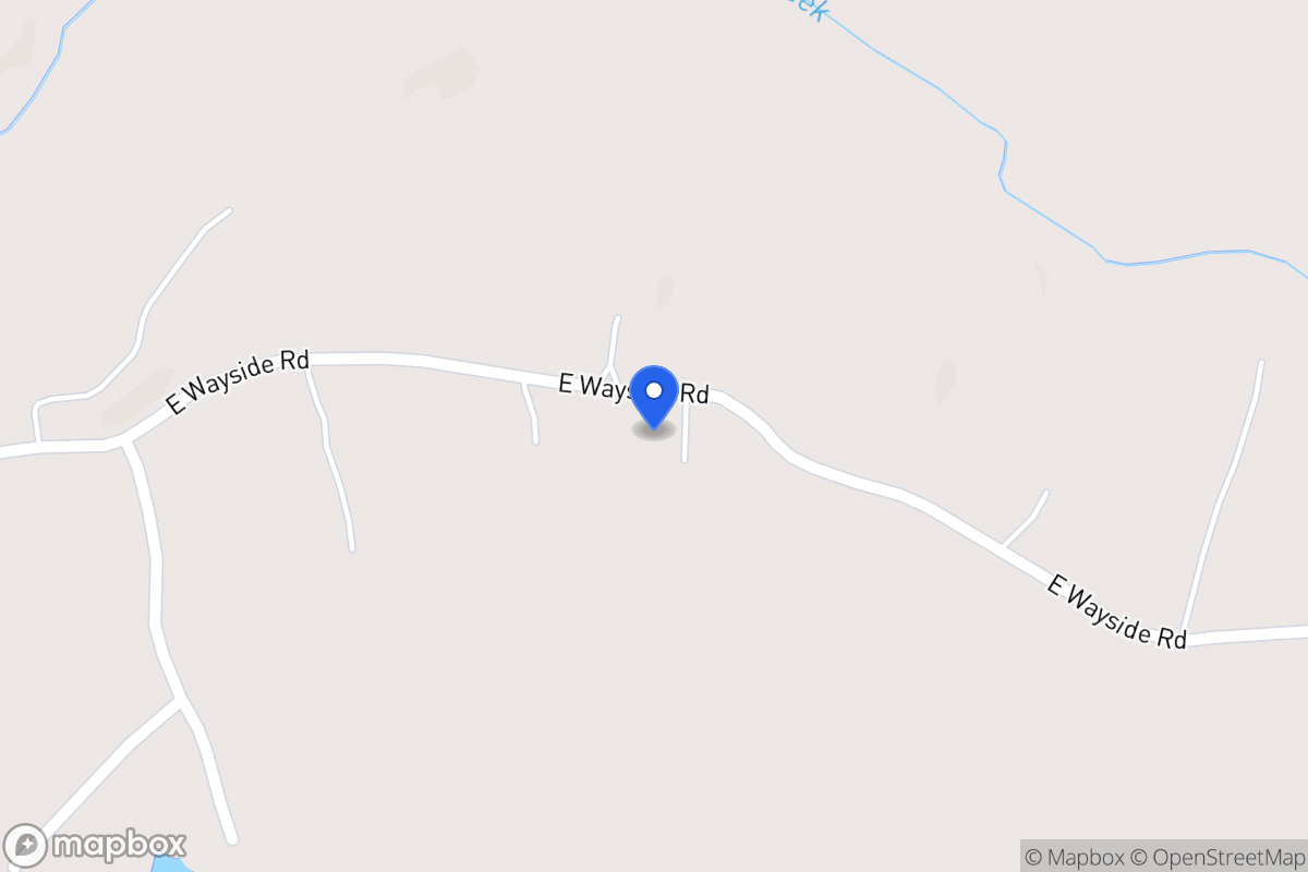 Map of 357 E Wayside Rd