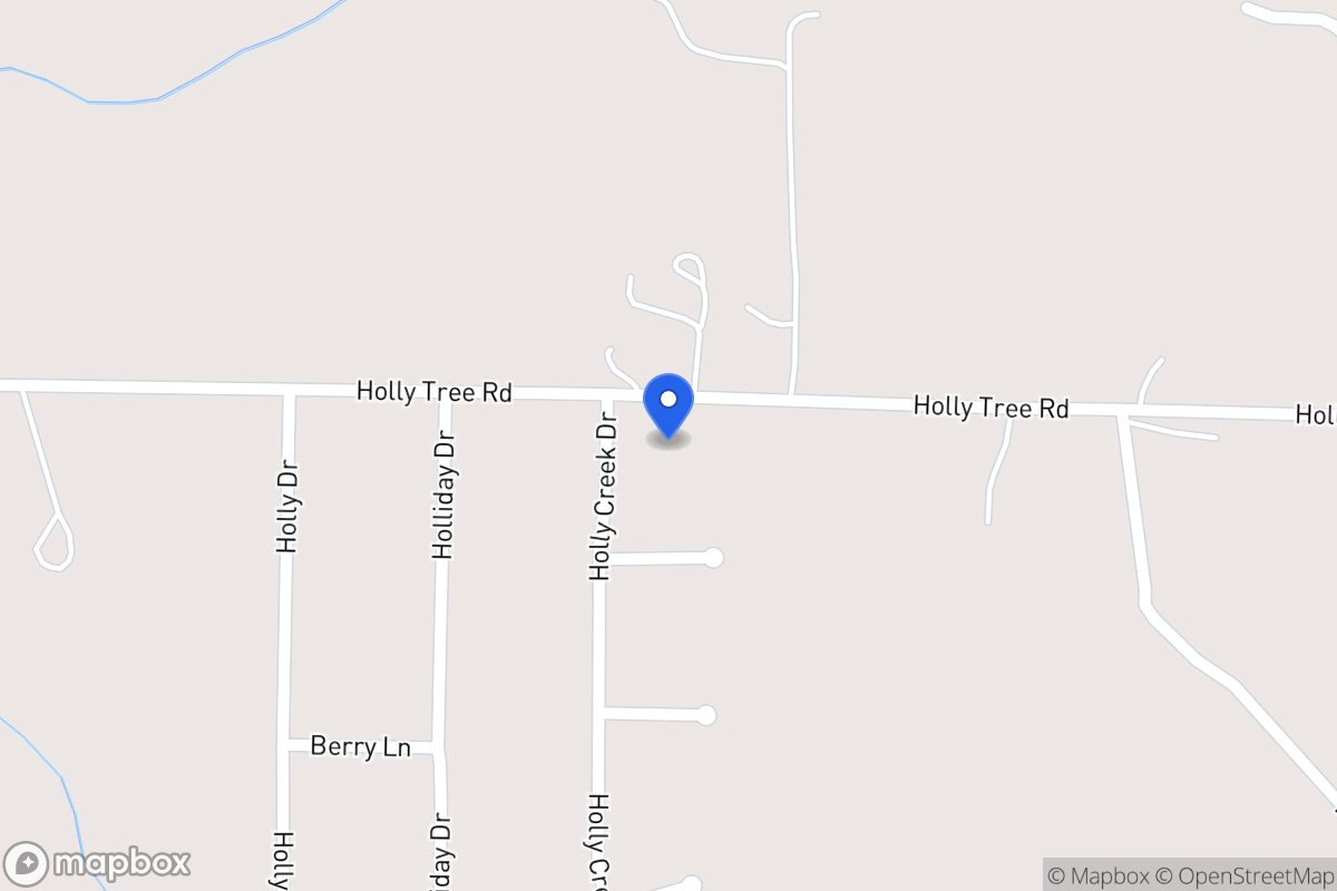 Map of 421 Holly Tree Rd