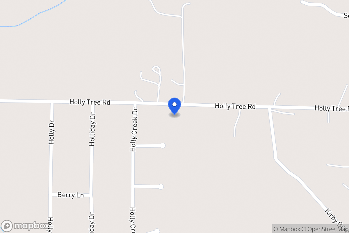 Map of 451 Holly Tree Rd