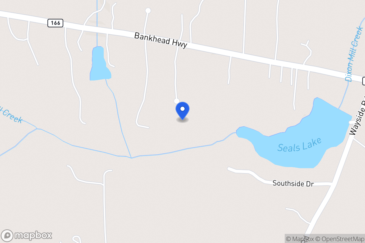 Map of 3071 E 166 Hwy