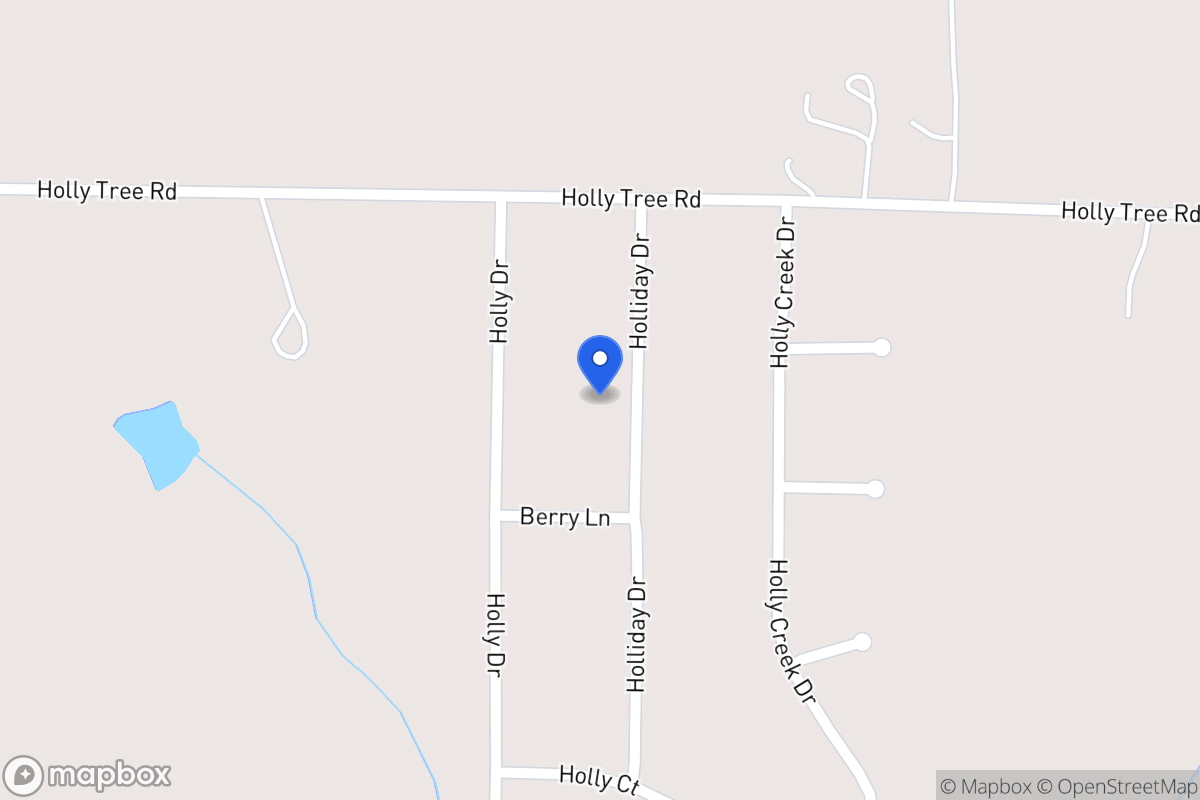 Map of 53 Holliday Dr