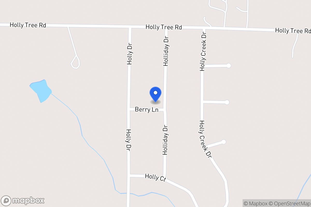 Map of 83 Holliday Dr