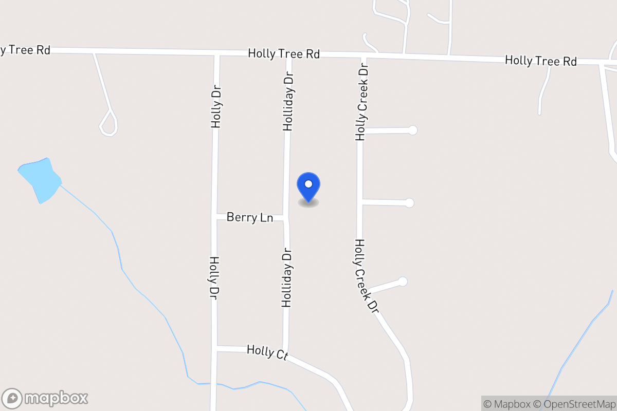 Map of 82 Holliday Dr