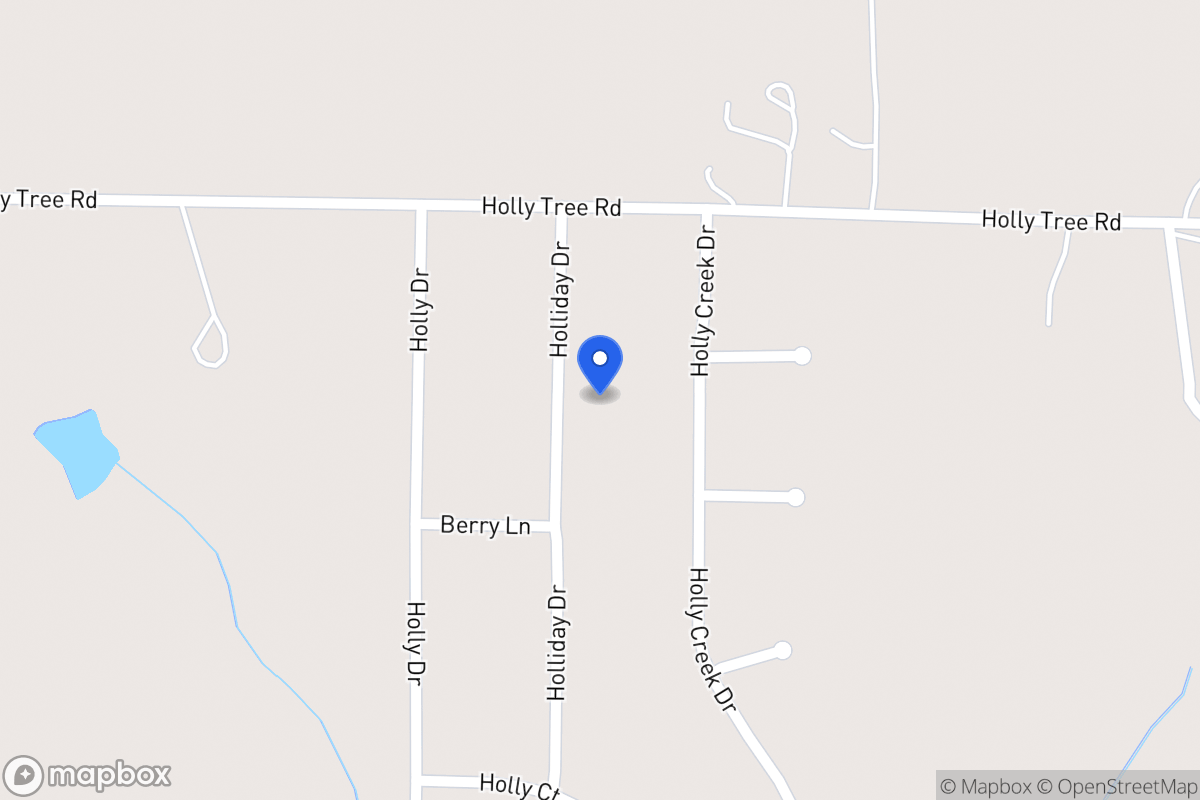 Map of 52 Holliday Dr