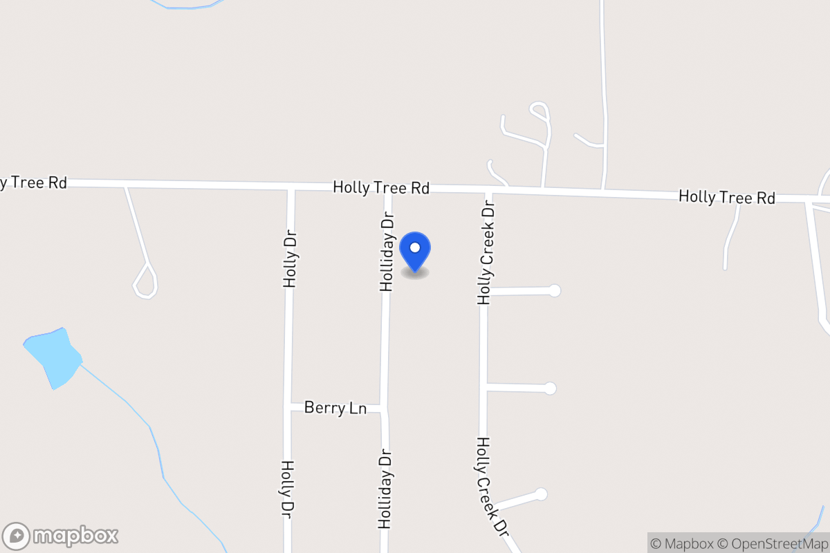 Map of 32 Holliday Dr