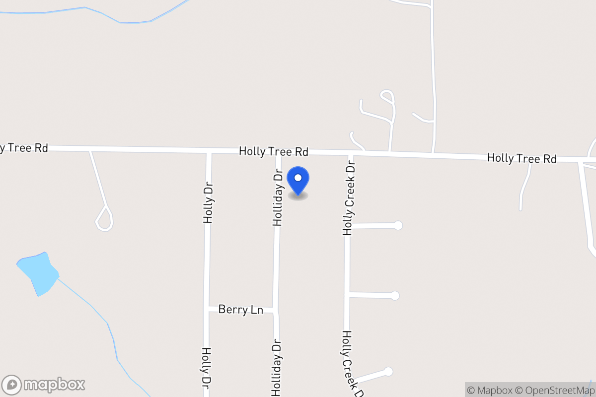 Map of 22 Holliday Dr