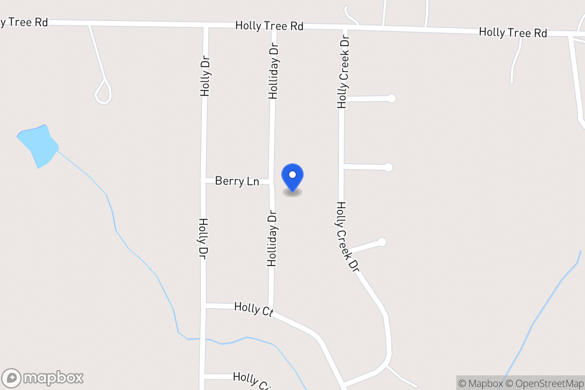Map of 100 Holliday Dr