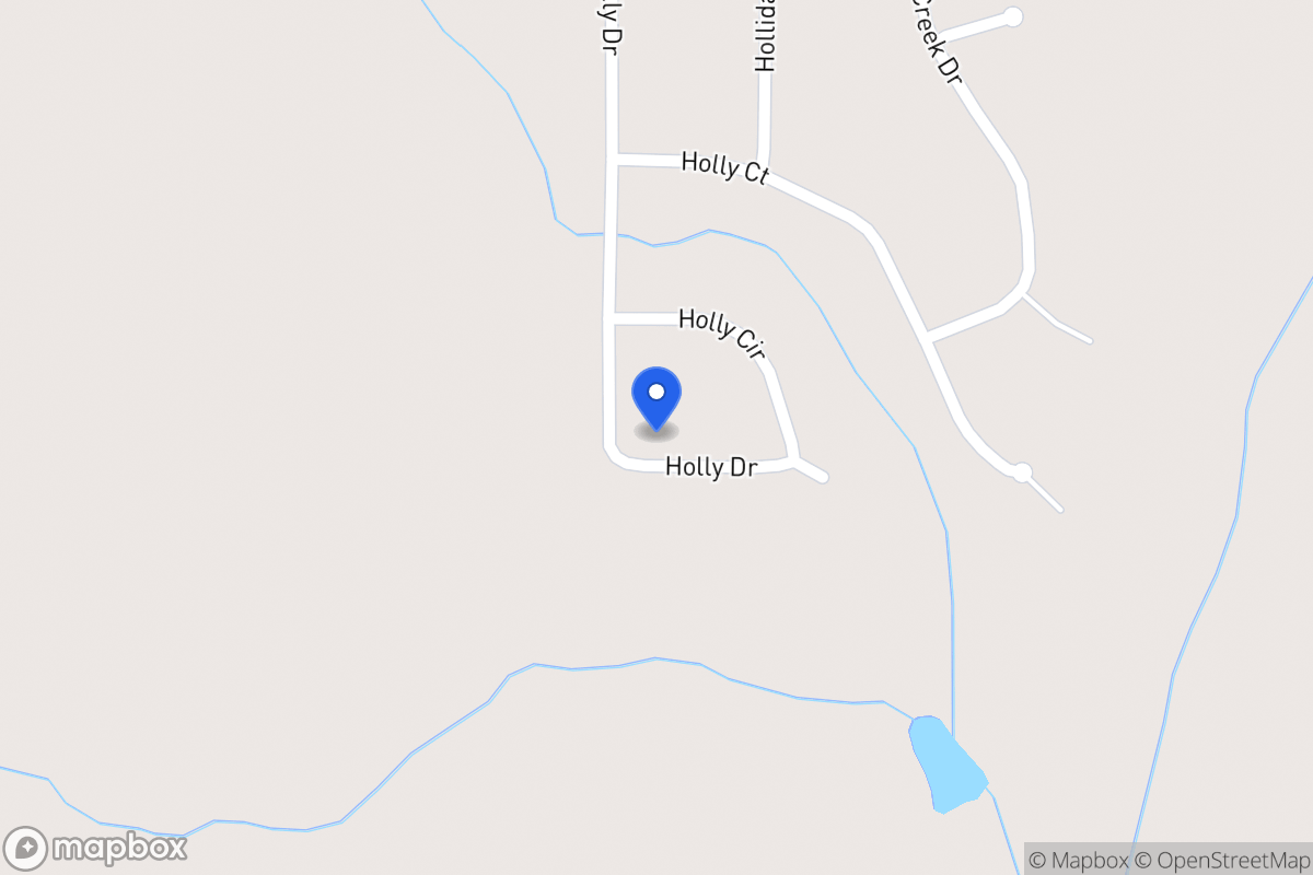 Map of 268 Holly Dr
