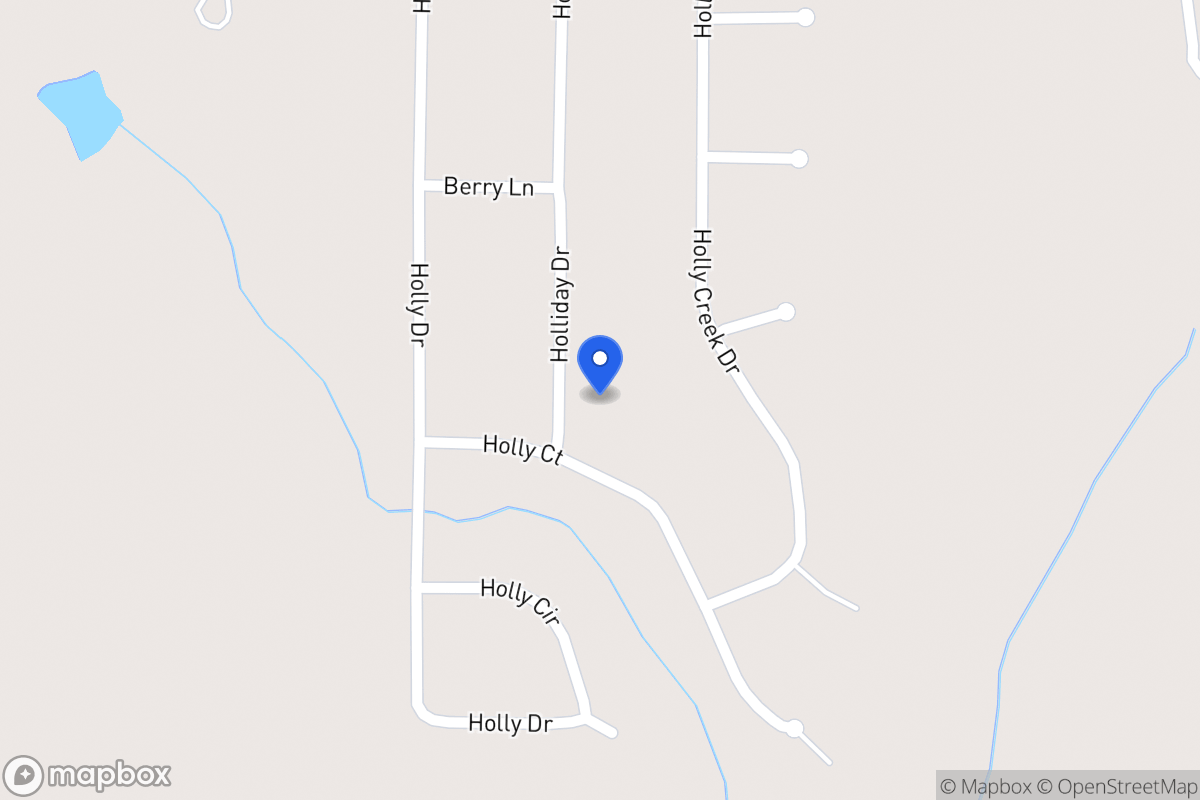 Map of 166 Holliday Dr