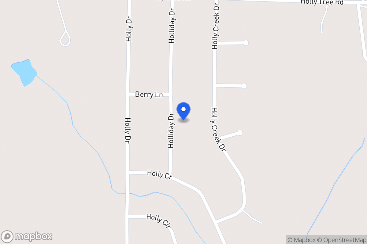 Map of 122 Holliday Dr