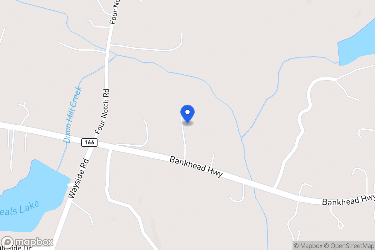 Map of 3378 E 166 Hwy
