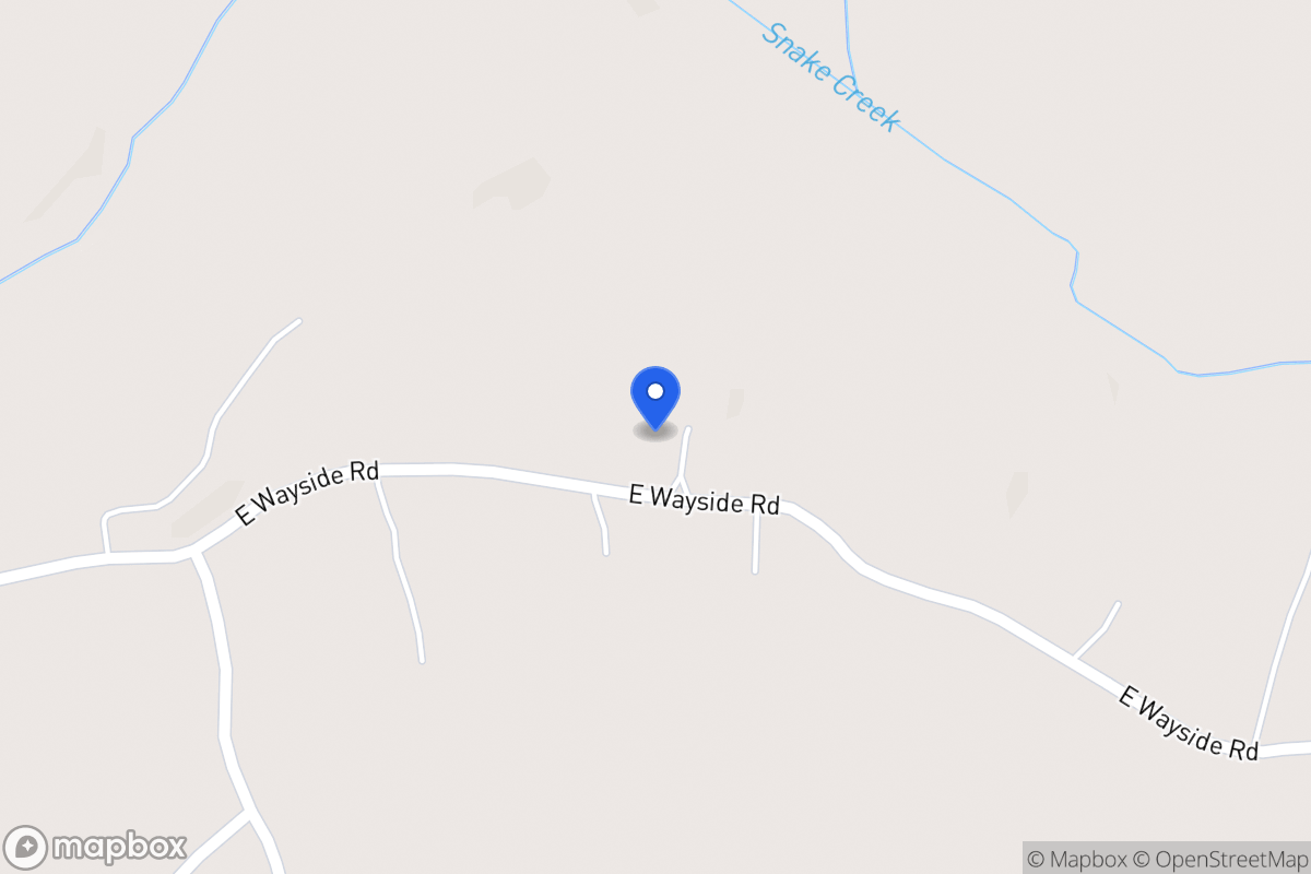 Map of 318 E Wayside Rd