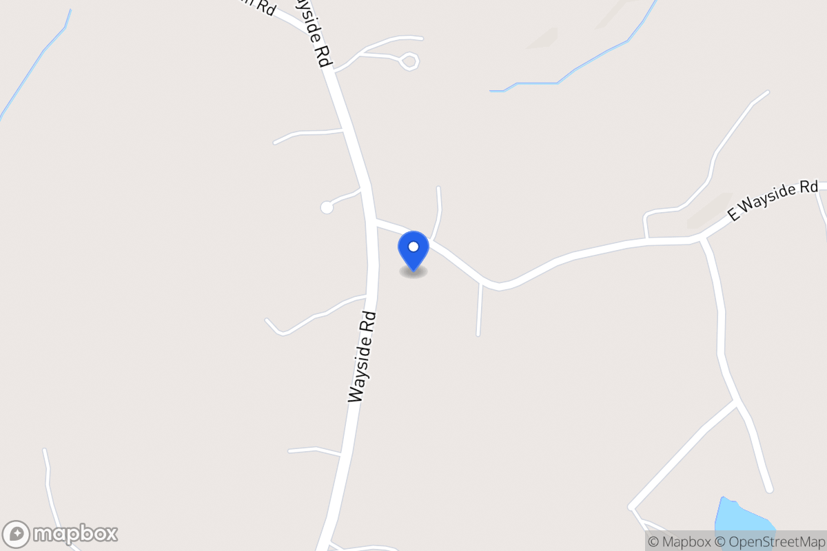 Map of 25 E Wayside Rd