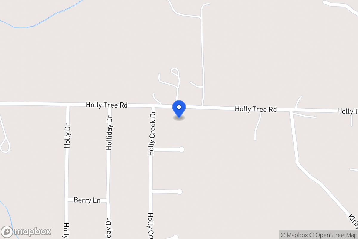 Map of 431 Holly Tree Rd