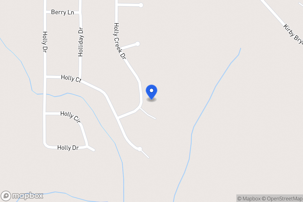 Map of 190 Holly Creek Dr