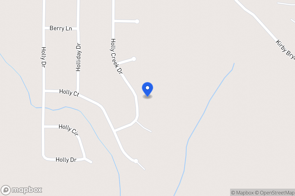 Map of 182 Holly Creek Dr