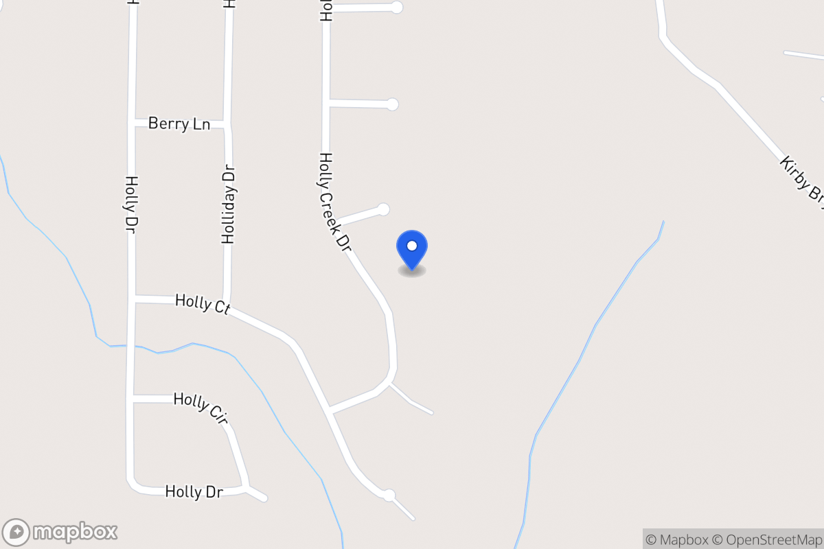 Map of 174 Holly Creek Dr