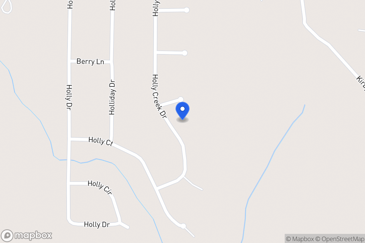 Map of 170 Holly Creek Dr